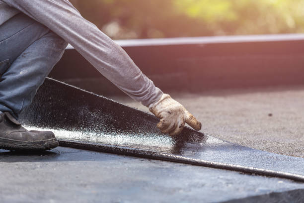 Professional Emergency Waterproofing technician working in Somerset, WI